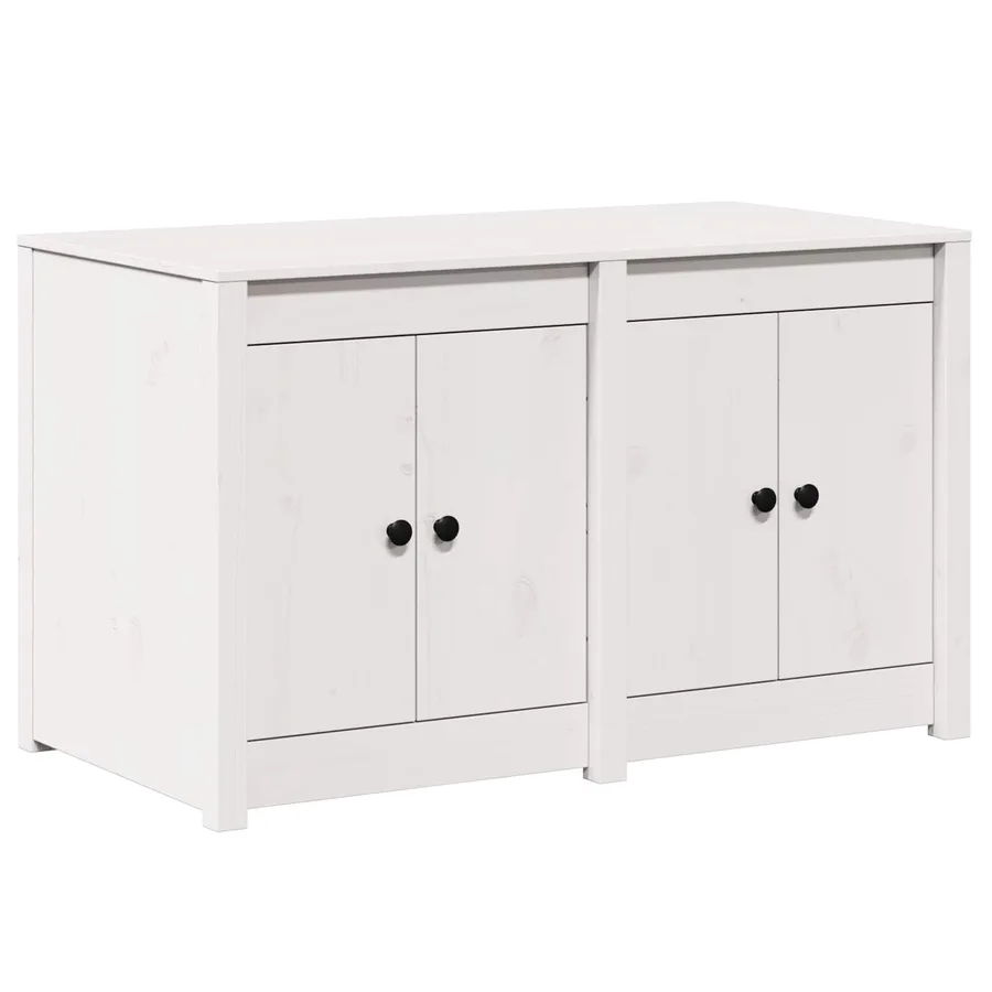 Armoire de cuisine avec étagère MEPPEL Blanc 106 x 55 x 64 cm - 2