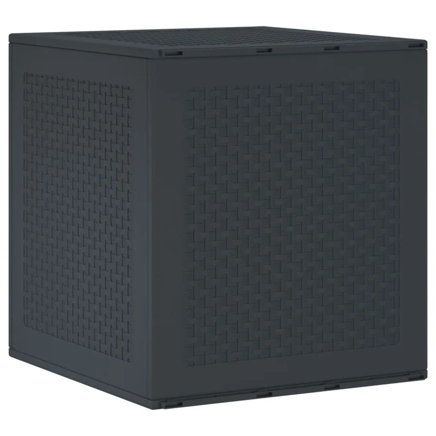 Boîte de rangement Anthracite 55 x 53 x 57 cm Polypropylène