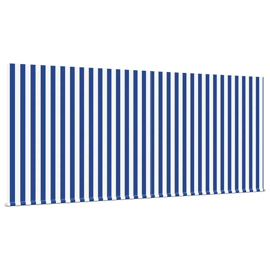 Auvent Rétractable Bleu et Blanc 300 x 200 cm - 4