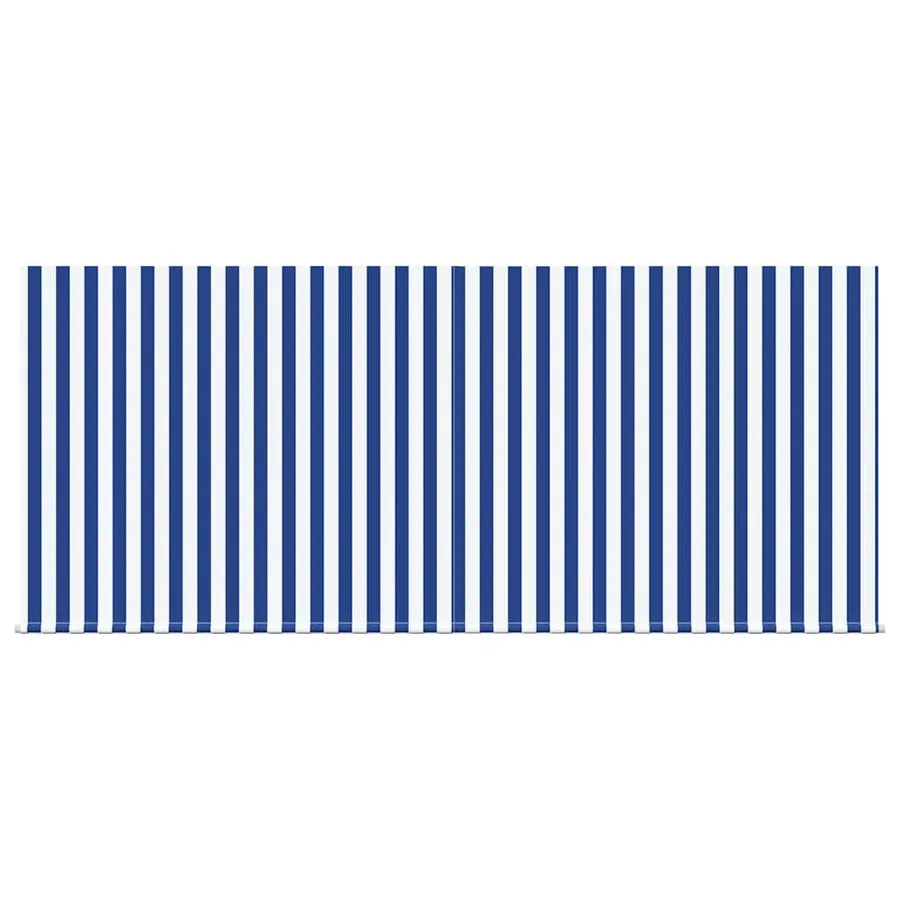 Auvent Rétractable Bleu et Blanc 300 x 200 cm - 7