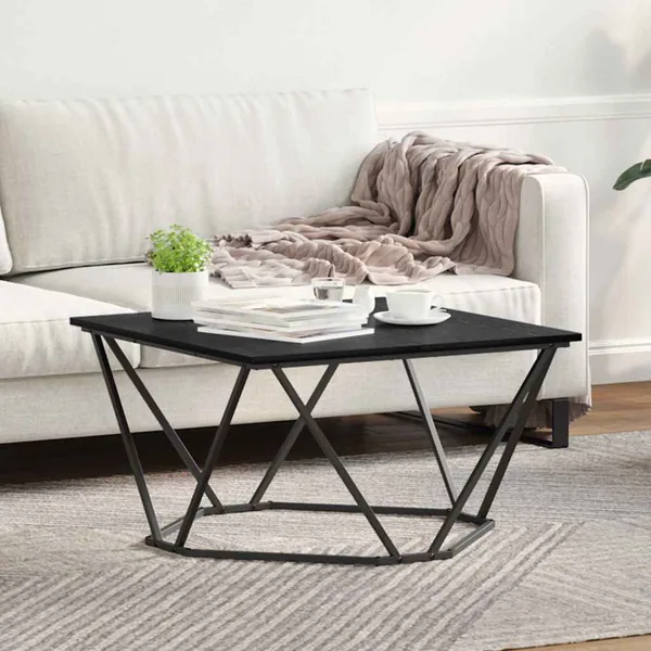 Table basse Chêne noir 80 x 80 x 45 cm