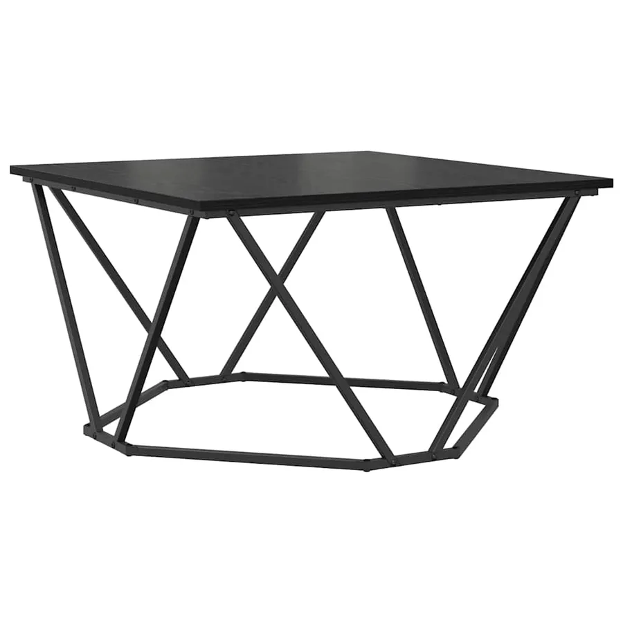 Table basse Chêne noir 80 x 80 x 45 cm - 2