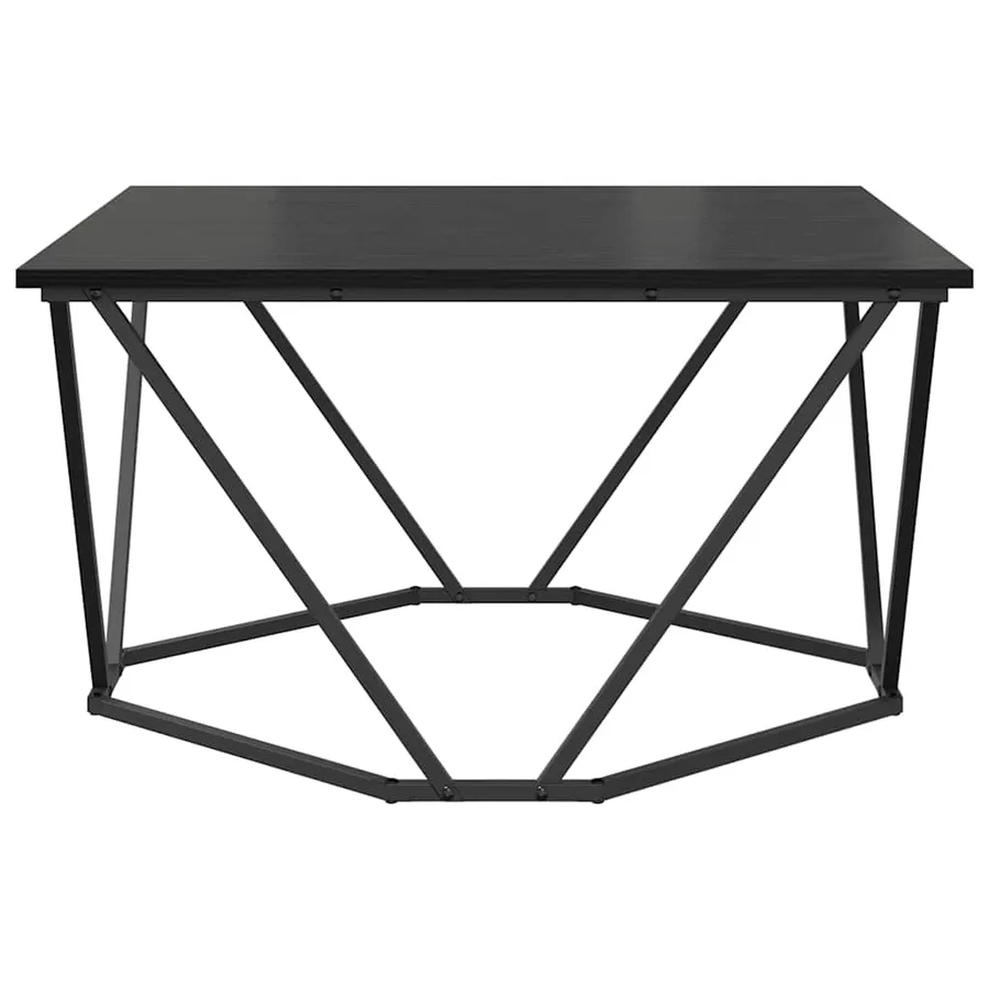 Table basse Chêne noir 80 x 80 x 45 cm - 6