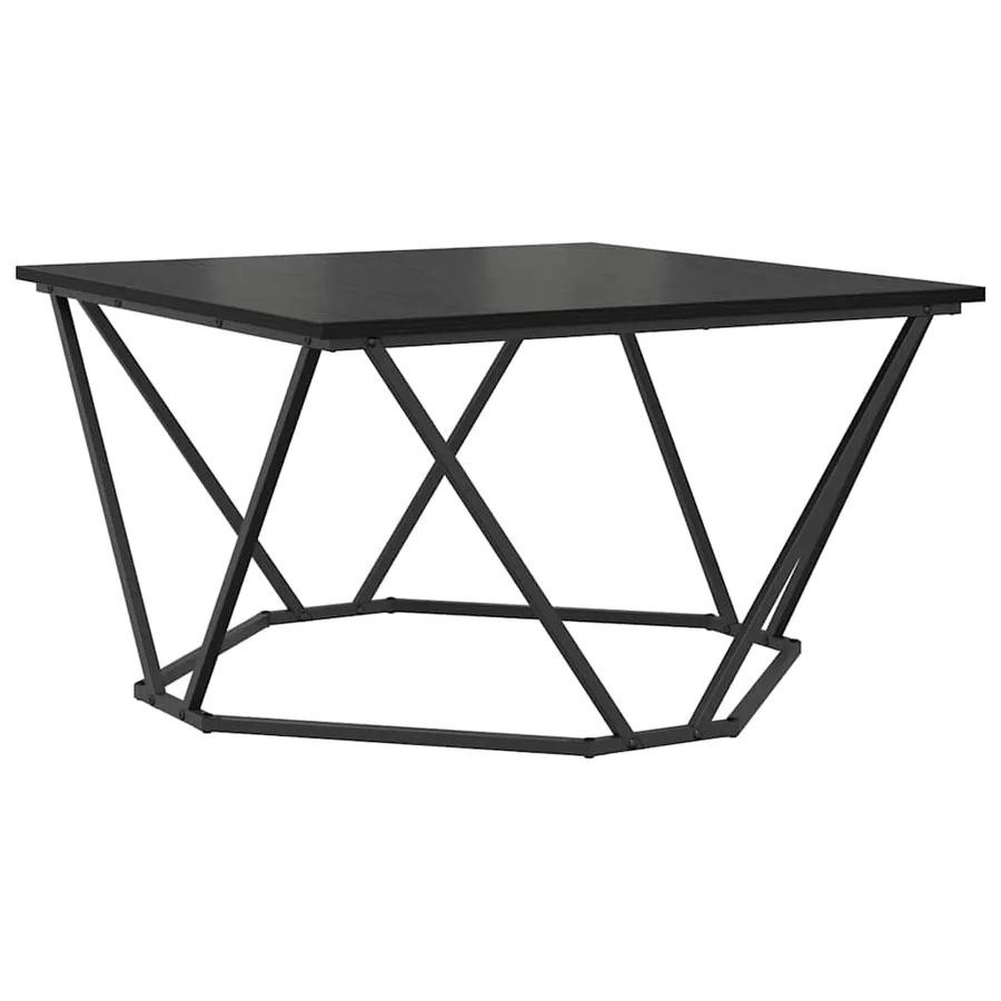 Table basse Chêne noir 80 x 80 x 45 cm - 7