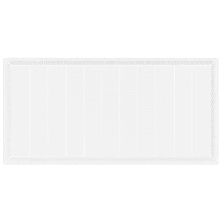 Ensemble de salle à manger pour jardin 7 pcs Blanc - 6