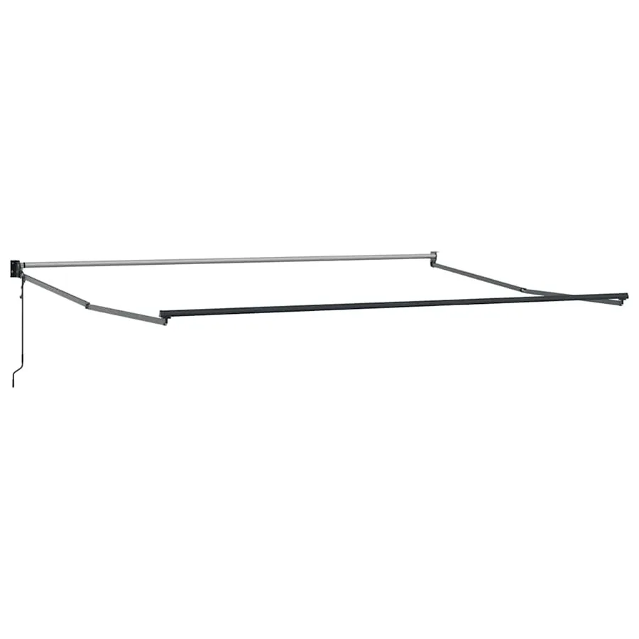 Auvent rétractable Multicolore 400 × 300 cm Polyester et métal - 5