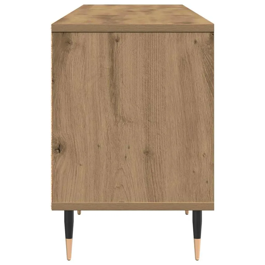 Meuble TV 150 x 30 x 45 cm Chêne artisanal Bois d'ingénierie - 6