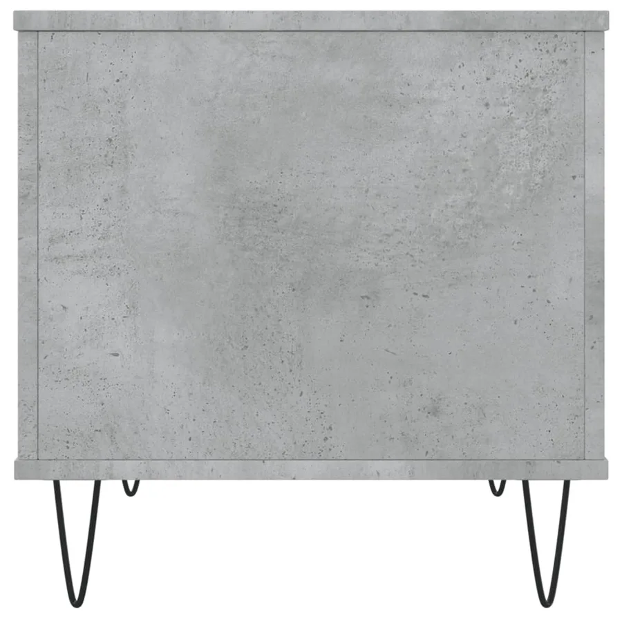 Table basse Gris béton 60x44,5x45 cm Bois d'ingénierie - 7