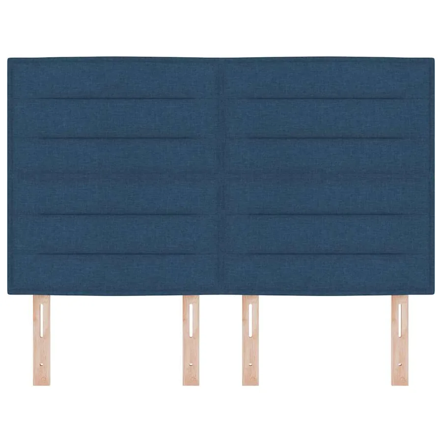 Tête de lit Bleu 160 cm tissu - 4