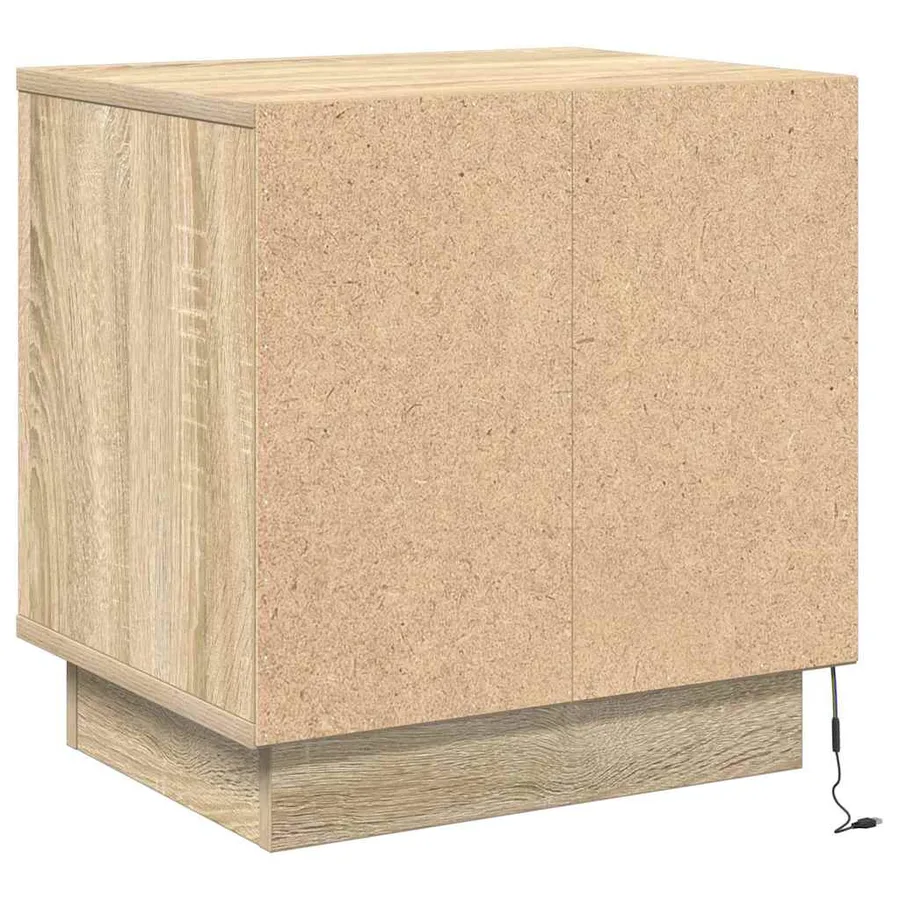 Cabinet de chevet 2 pcs Chêne Sonoma 44 x 34,5 x 45 cm - 8