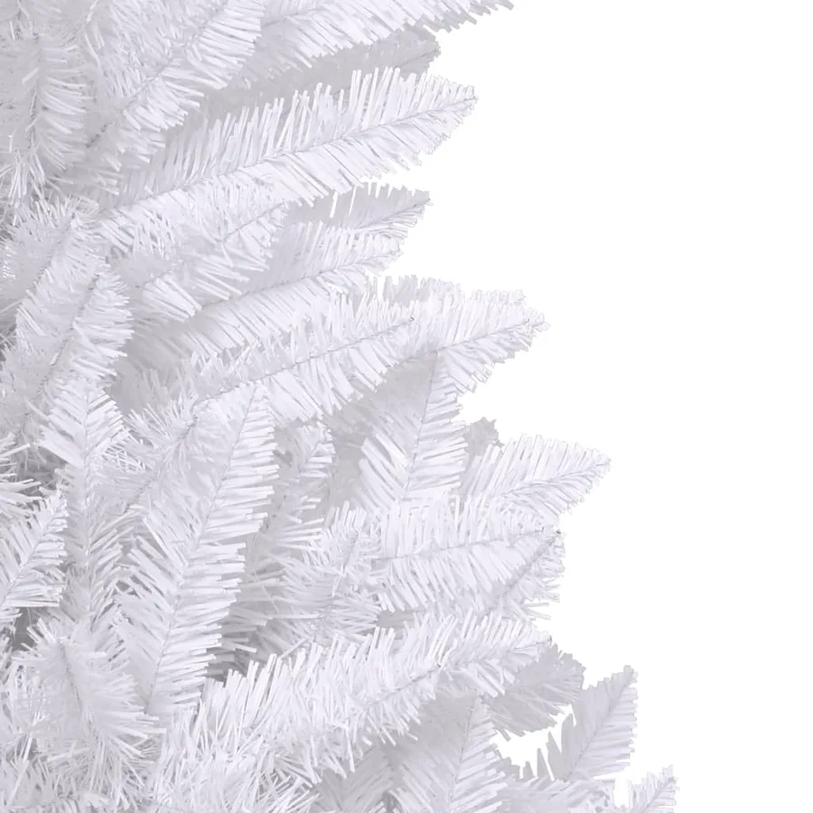 Sapin de Noël artificiel à charnières avec support blanc 300 cm - 6