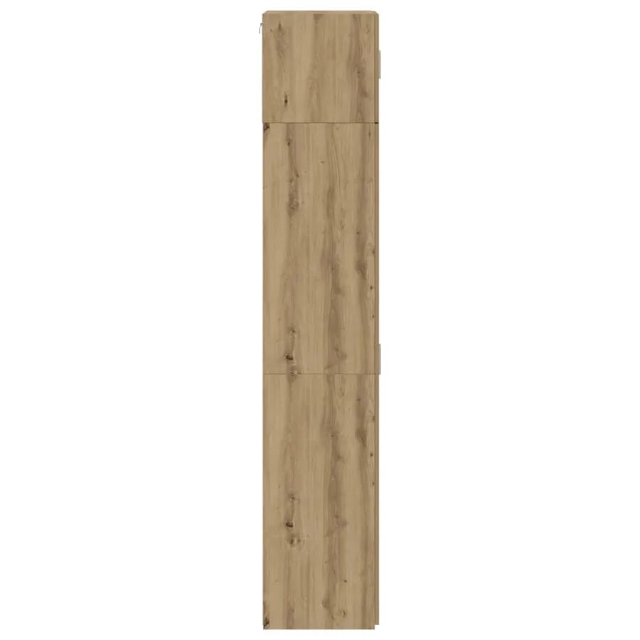 Armoire de rangement 3 pcs Chêne artisanal 70 x 42,5 x 185 cm - 9