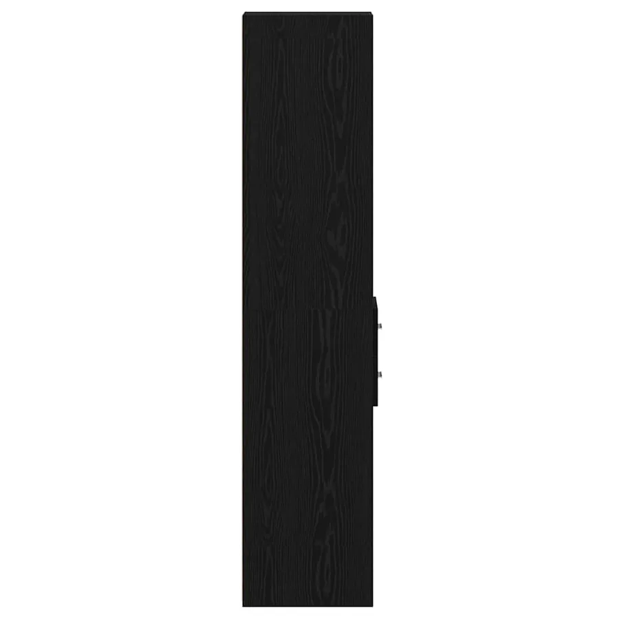 Bibliothèque avec tiroir Chêne noir 30 x 42.4 x 185.2 cm - 7