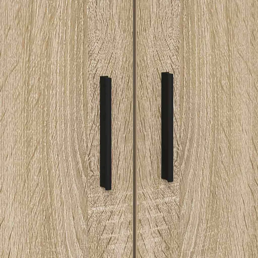 Cadre de lit avec rangement avec stockage Chêne Sonoma 80 cm - 11