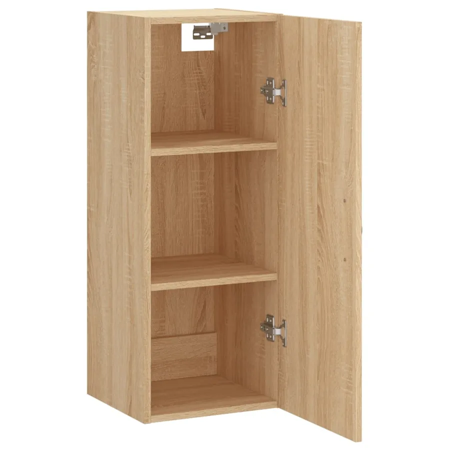 Armoire murale chêne sonoma 34,5x34x90 cm bois d'ingénierie - 5