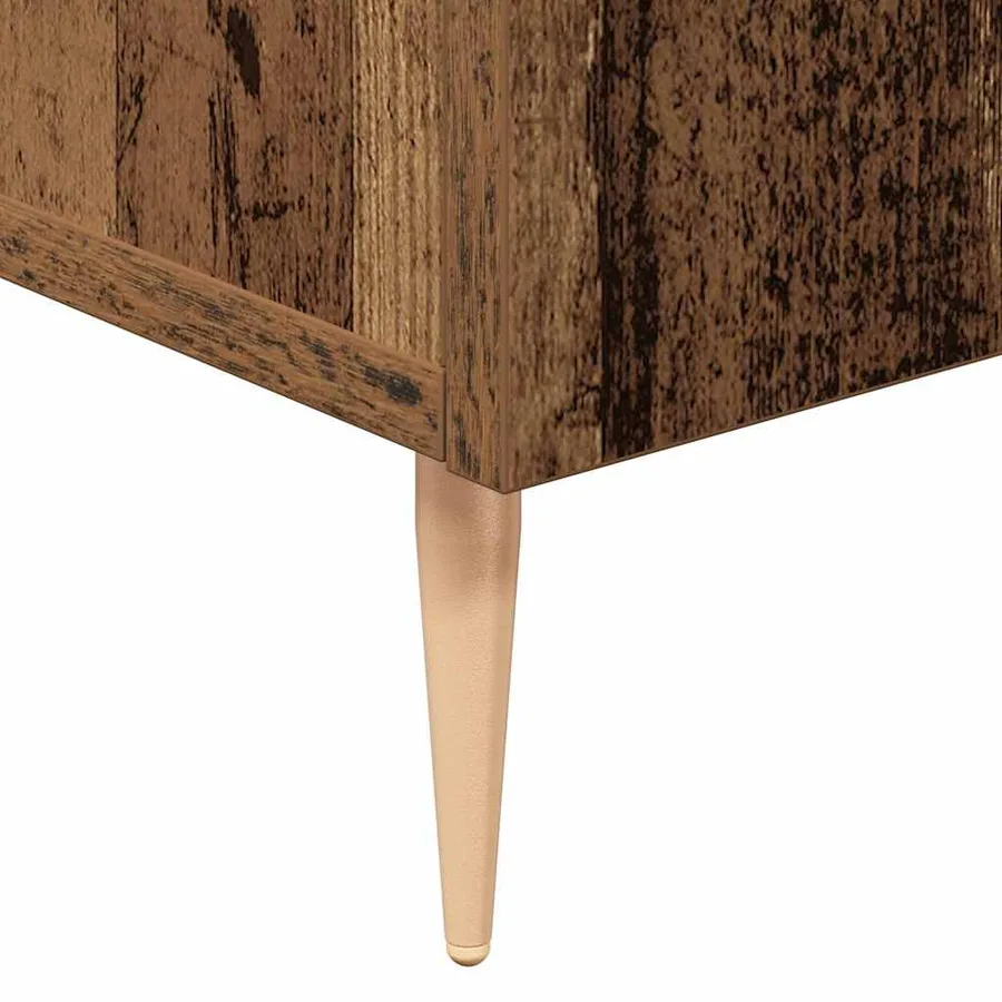 Buffet Bois ancien 90 x 34 x 80 cm Bois d'ingénierie - 9