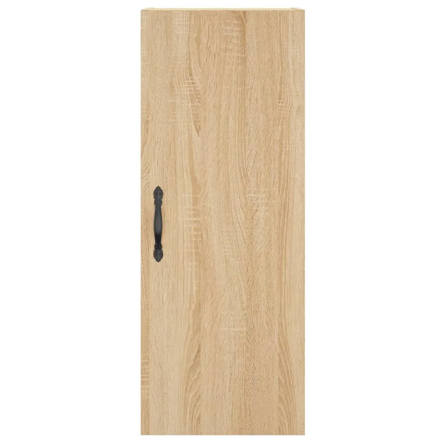 Buffet haut Chêne sonoma 34,5x34x180 cm Bois d'ingénierie - 6
