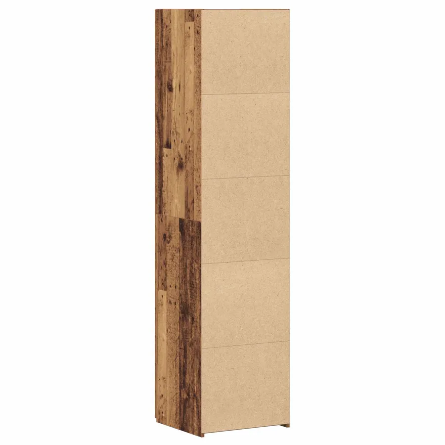 Haut Armoire Bois ancien 45 x 42,5 x 185 cm - 9