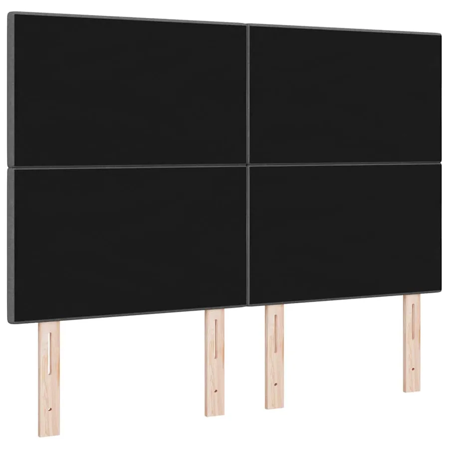 Tête de lit réglable en hauteur Gris foncé 160 cm tissu - 6