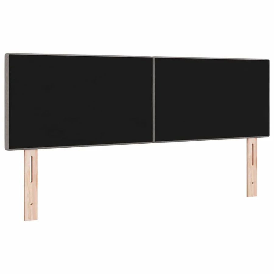 Tête de lit réglable en hauteur Taupe 160 cm tissu - 4