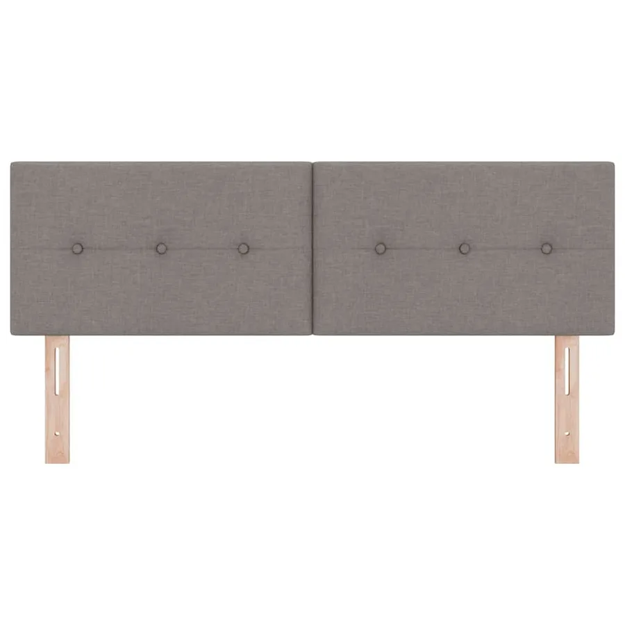 Tête de lit réglable en hauteur Taupe 160 cm tissu - 5