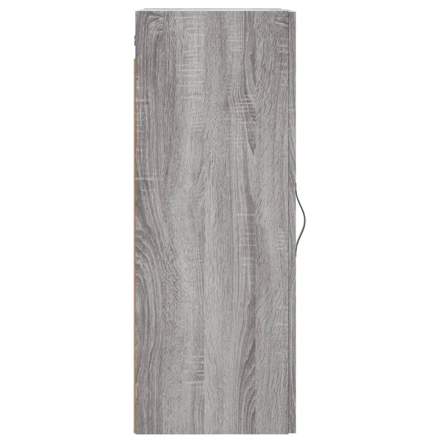 Armoire murale sonoma gris 34,5x34x90 cm bois d'ingénierie - 7