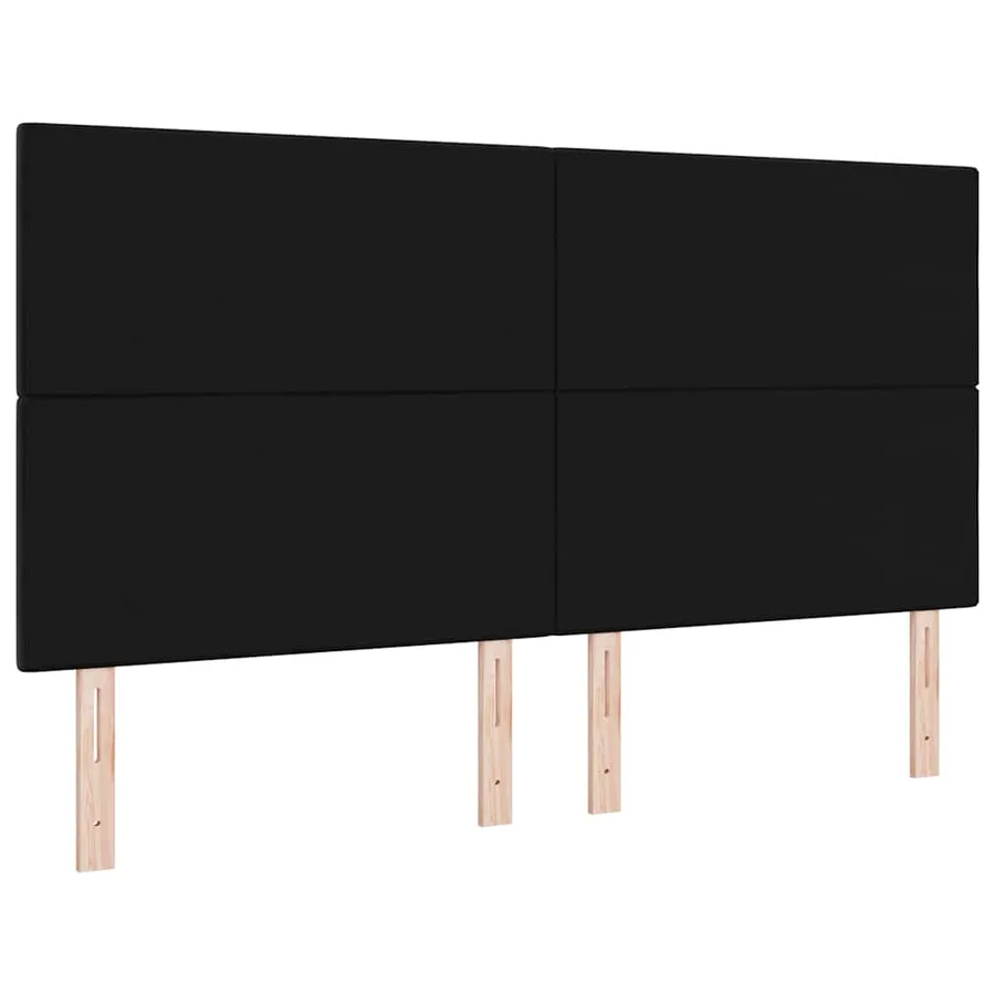 Tête de lit Noir 180 cm Velours - 5