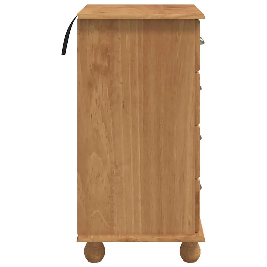 Commode 5-Tiroir ASKIM Marron 48,5 x 40 x 79 cm - 7