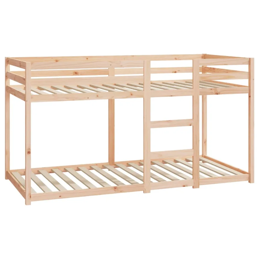 Lit superposé sans matelas 90x200 cm bois de pin massif - 3