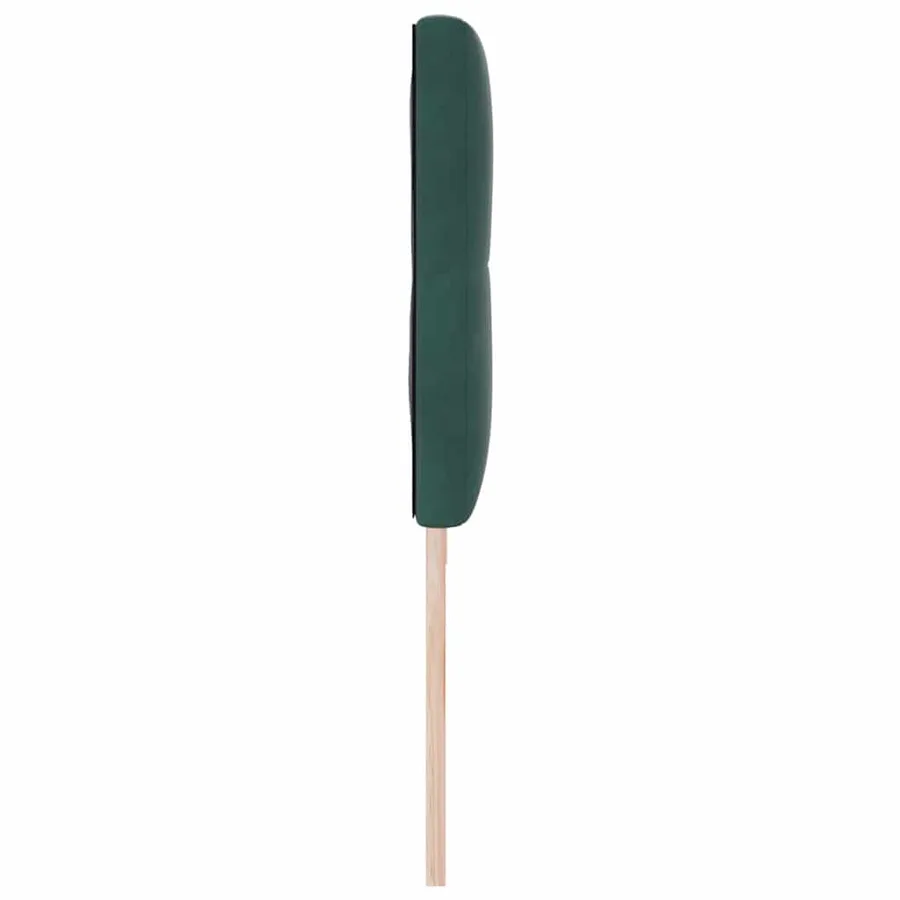 Tête de lit Vert foncé 200 cm Velours - 6