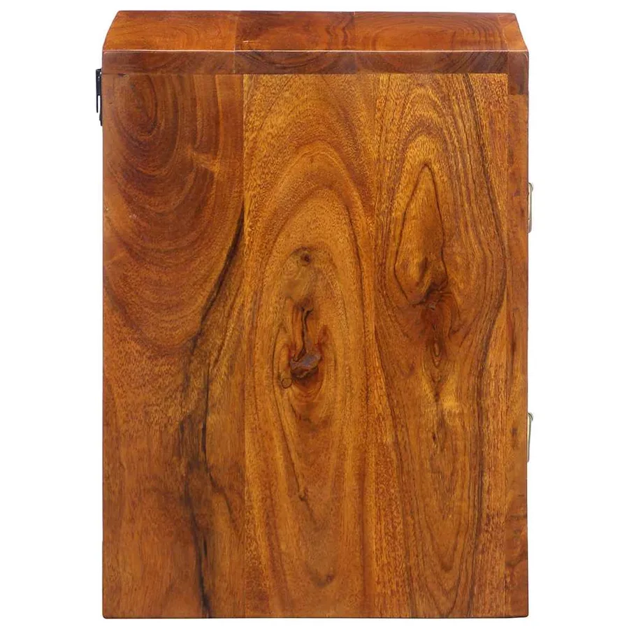 Cabinet de chevet avec tiroir 2 pcs Marron 35 x 30 x 40 cm - 7