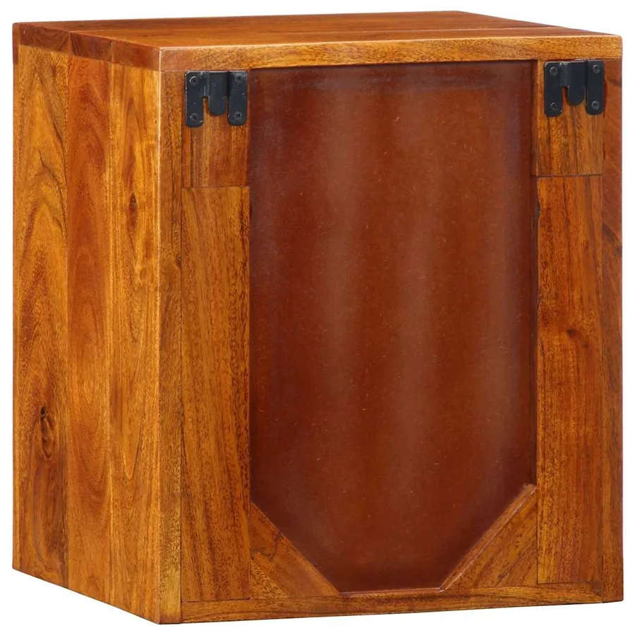 Cabinet de chevet avec tiroir 2 pcs Marron 35 x 30 x 40 cm - 8