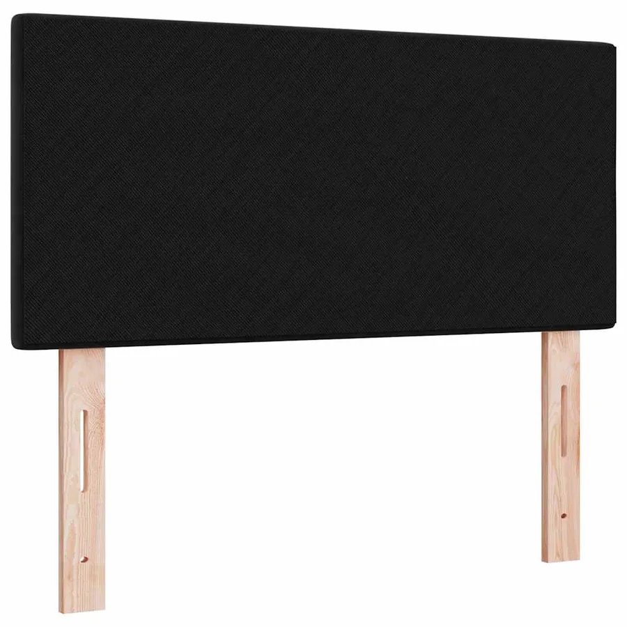 Tête de lit Noir 90 cm Velours - 7