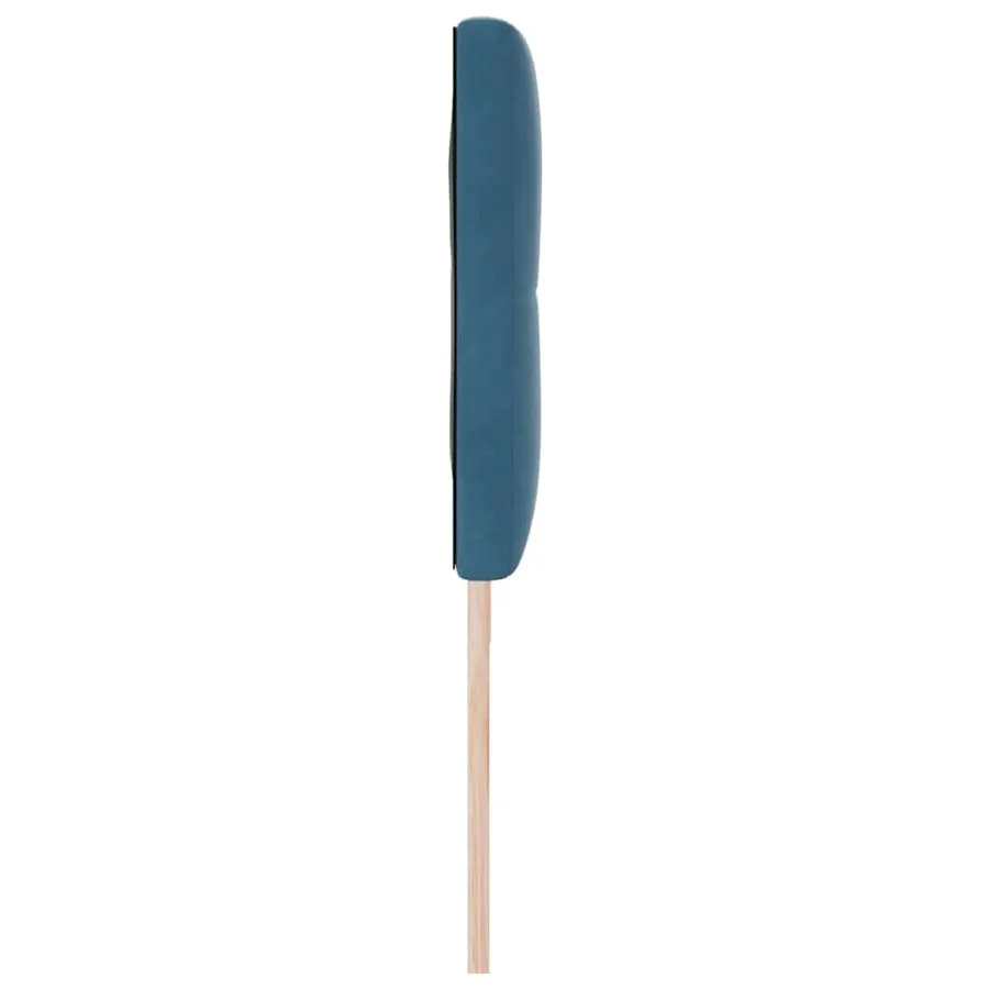 Tête de lit LED avec bandes LED Bleu 180 cm Velours - 6