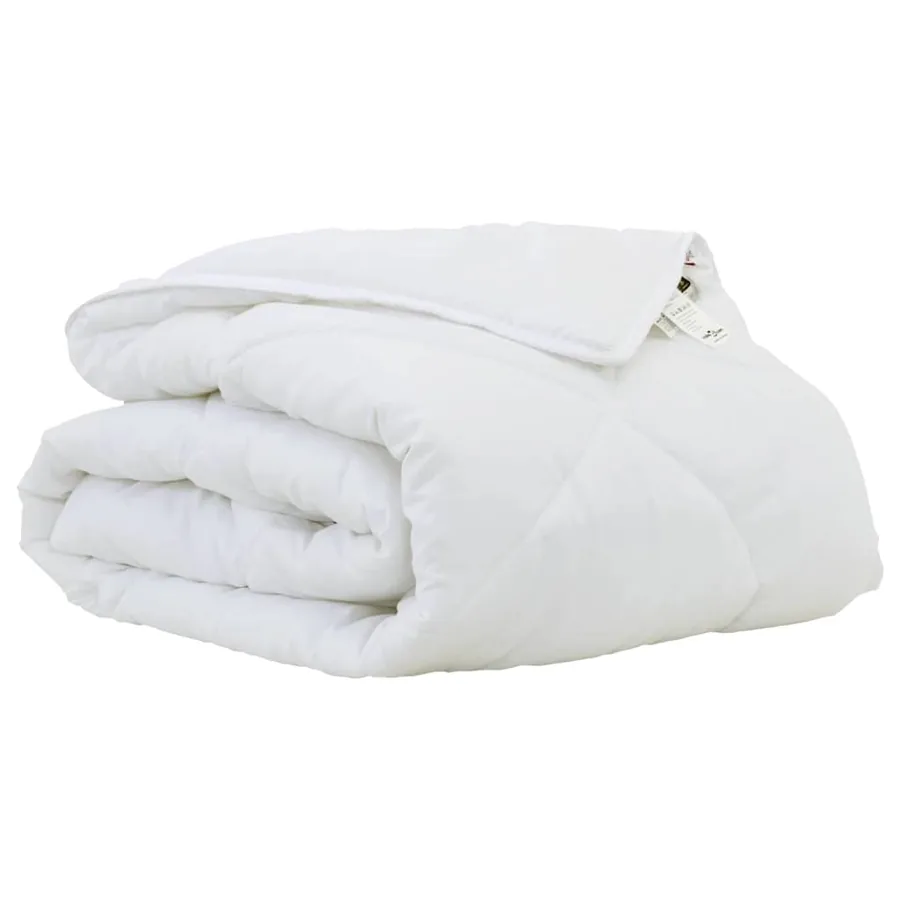 Couette Blanc 220 x 155 x 4 cm Polyester - 2