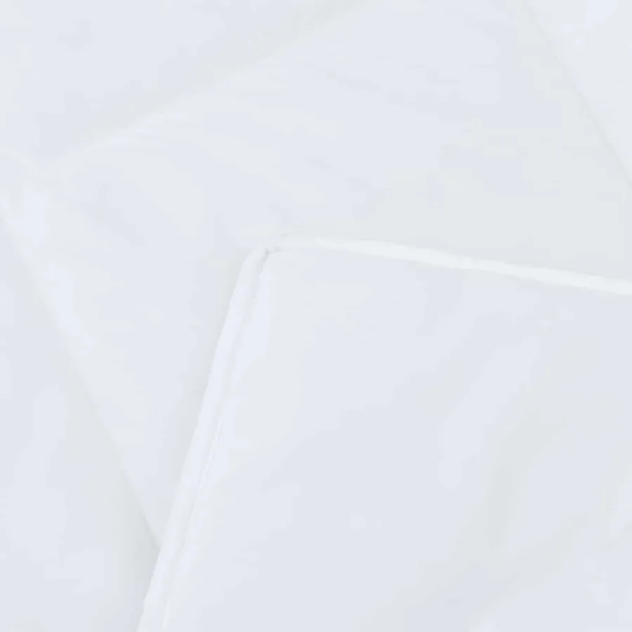 Couette Blanc 220 x 155 x 4 cm Polyester - 9