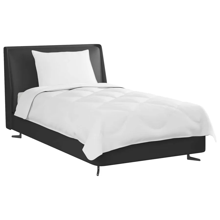 Duvet toutes saisons avec oreiller 2 pcs Blanc Microfibre - 3