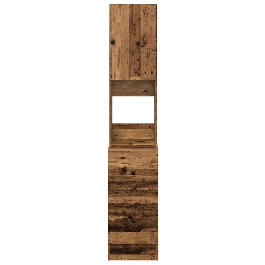 Buffet de cuisine avec tiroir Bois ancien 32 x 50 x 180 cm - 6