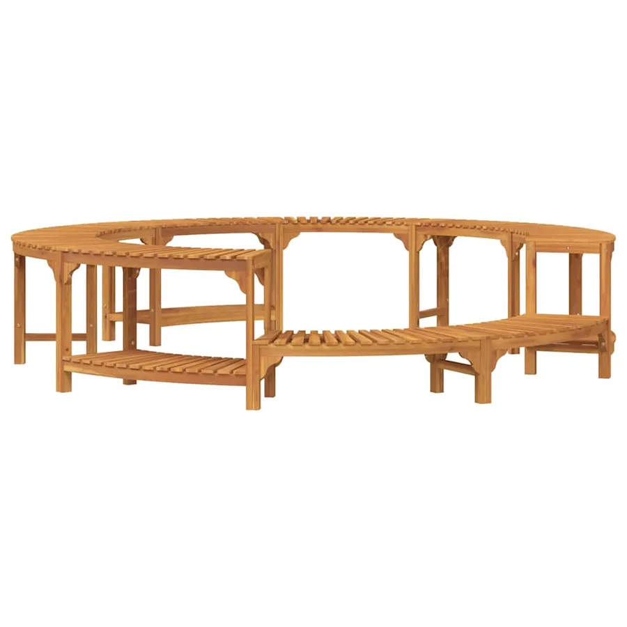 Entourage de bain à remous Marron Ø255 x 55,5 cm - 2