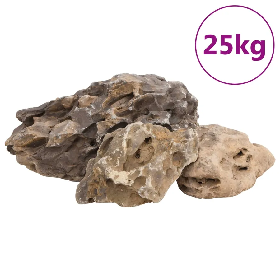 Pierres du dragon 25 kg marron 10-40 cm - 2