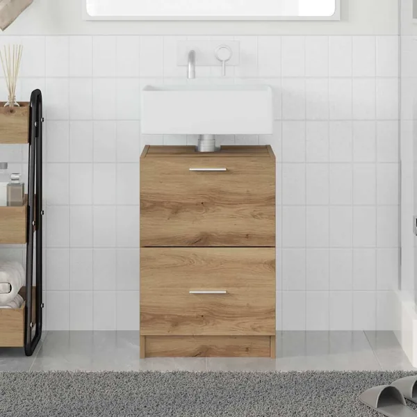 Cabinet de salle de bain Chêne artisanal 40 x 37 x 59 cm