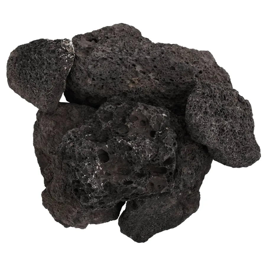 Roches volcaniques 10 kg noir 10-30 cm - 4