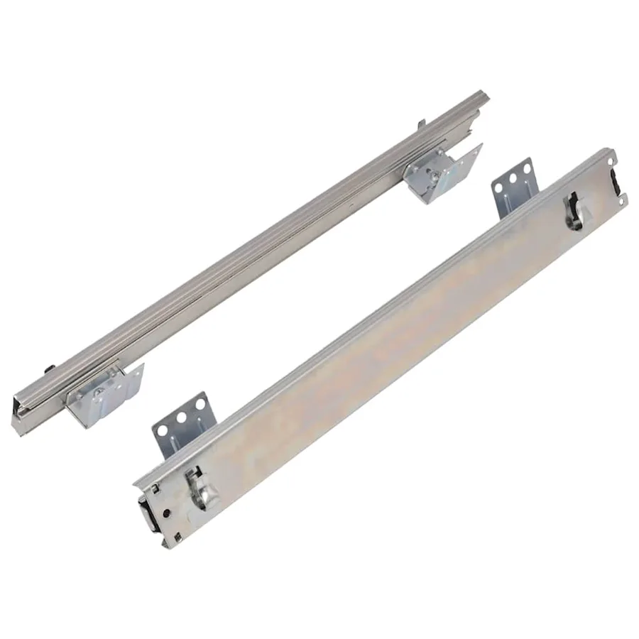 Paniers métalliques coulissants 2 pcs argenté 45 cm - 8