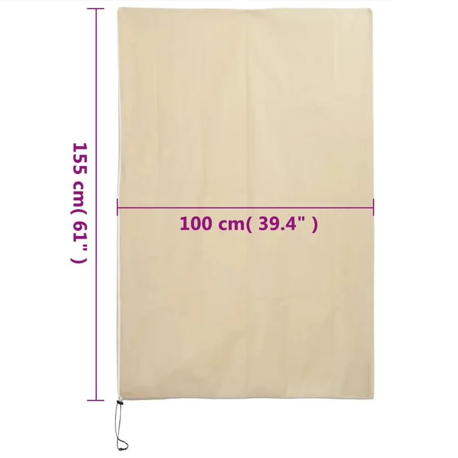 Housses de protection pour plantes avec fermeture éclair 10 pcs - 10
