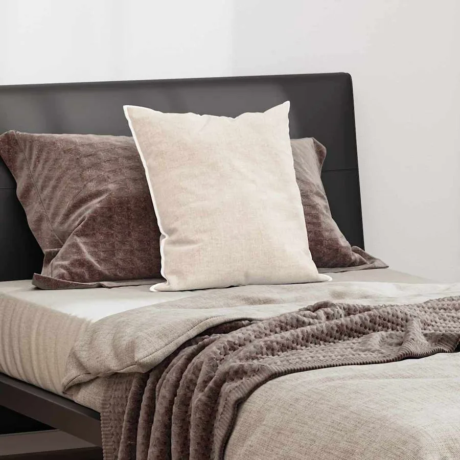 Oreiller avec oreiller Blanc 61 x 41 x 20 cm Polyester