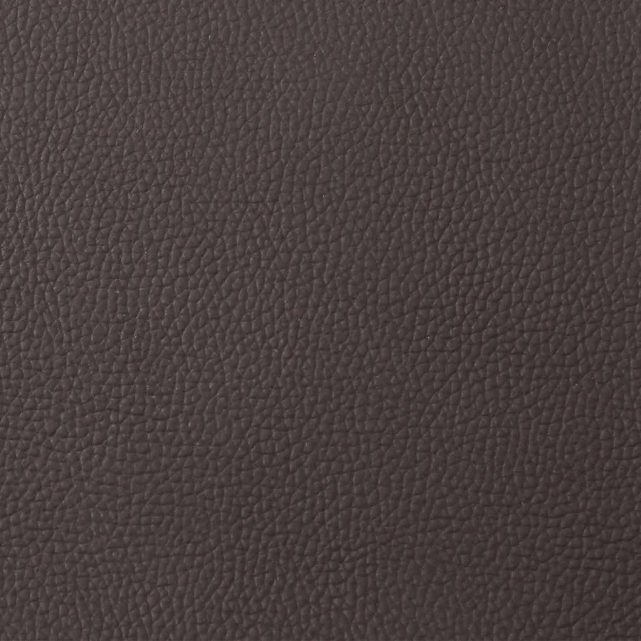 Fauteuil inclinable marron foncé cuir véritable - 11
