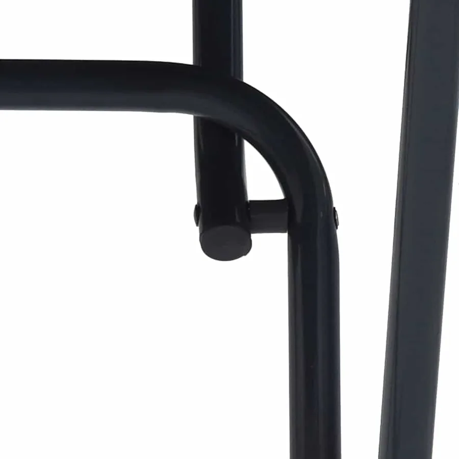 Table de Jardin Anthracite 50 x 50 x 72 cm Métal - 8