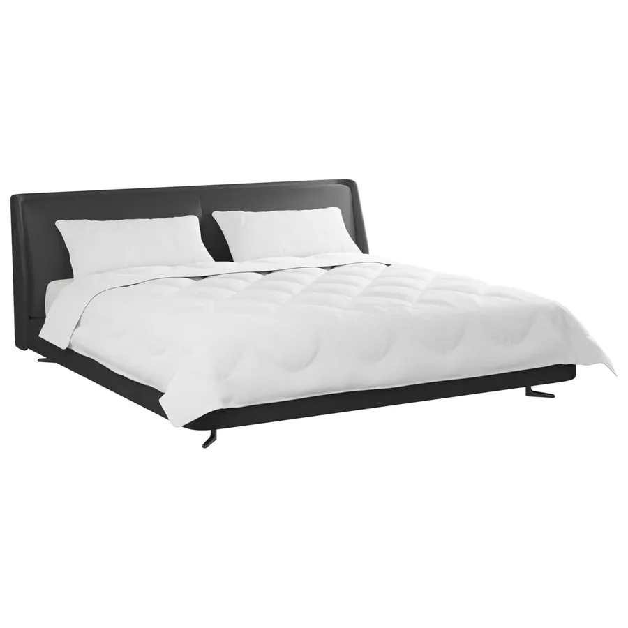 Couette avec oreiller 3 pcs Blanc Microfibre - 3