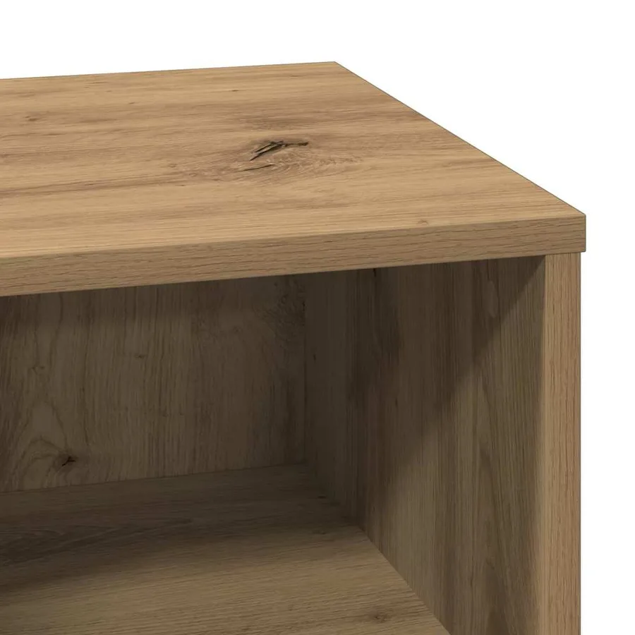 Cabinet de chevet Chêne artisanal 50 x 34,5 x 50 cm. - 9