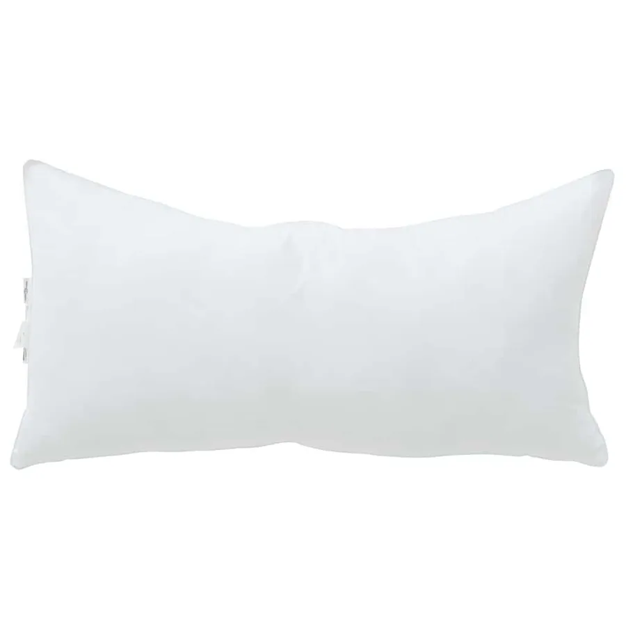 Oreiller 2 pcs Blanc 80 x 40 x 20 cm Coton et polyester - 2